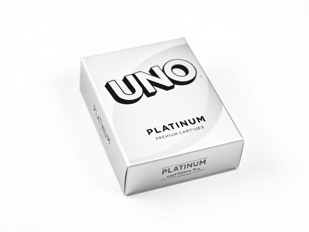 Jeu de Cartes Uno Édition Platinium